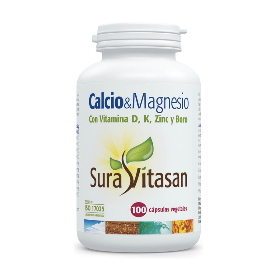 Sura Vitasan Cálcio&Magnésio+D 100 Cápsulas - imagem principal