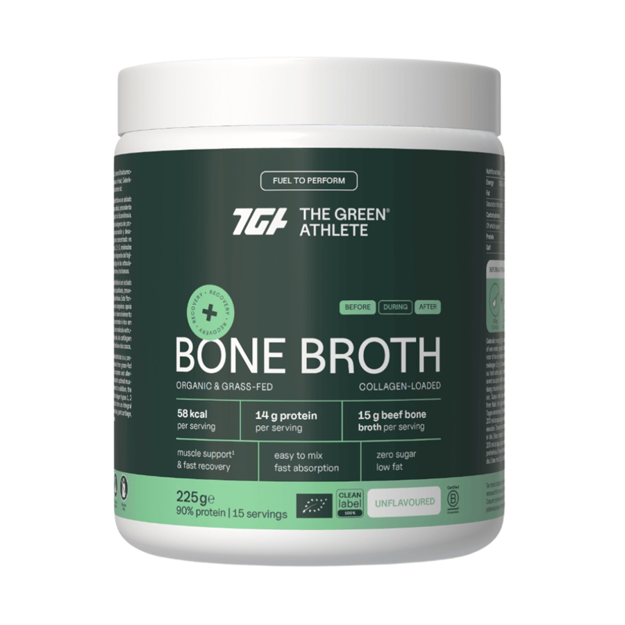 The Green Athlete Bone Broth Bio (Caldo Nutritivo) 225 g - imagem principal