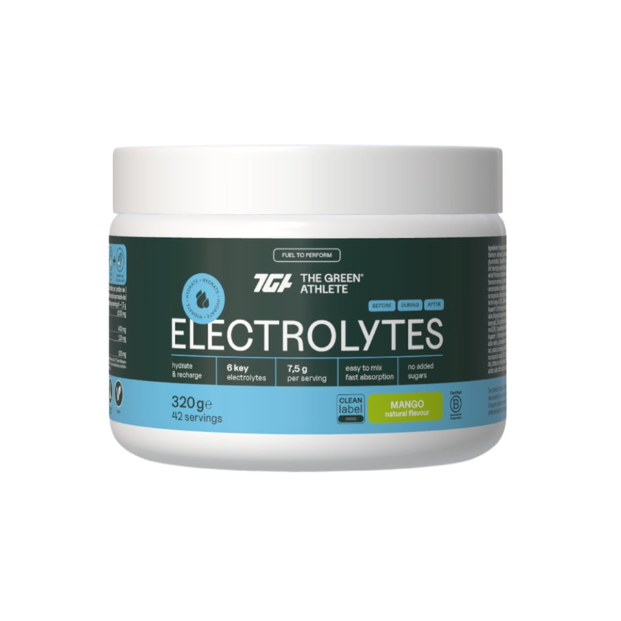 The Green Athlete Eletrolitos Sabor Manga 320 g - imagem principal