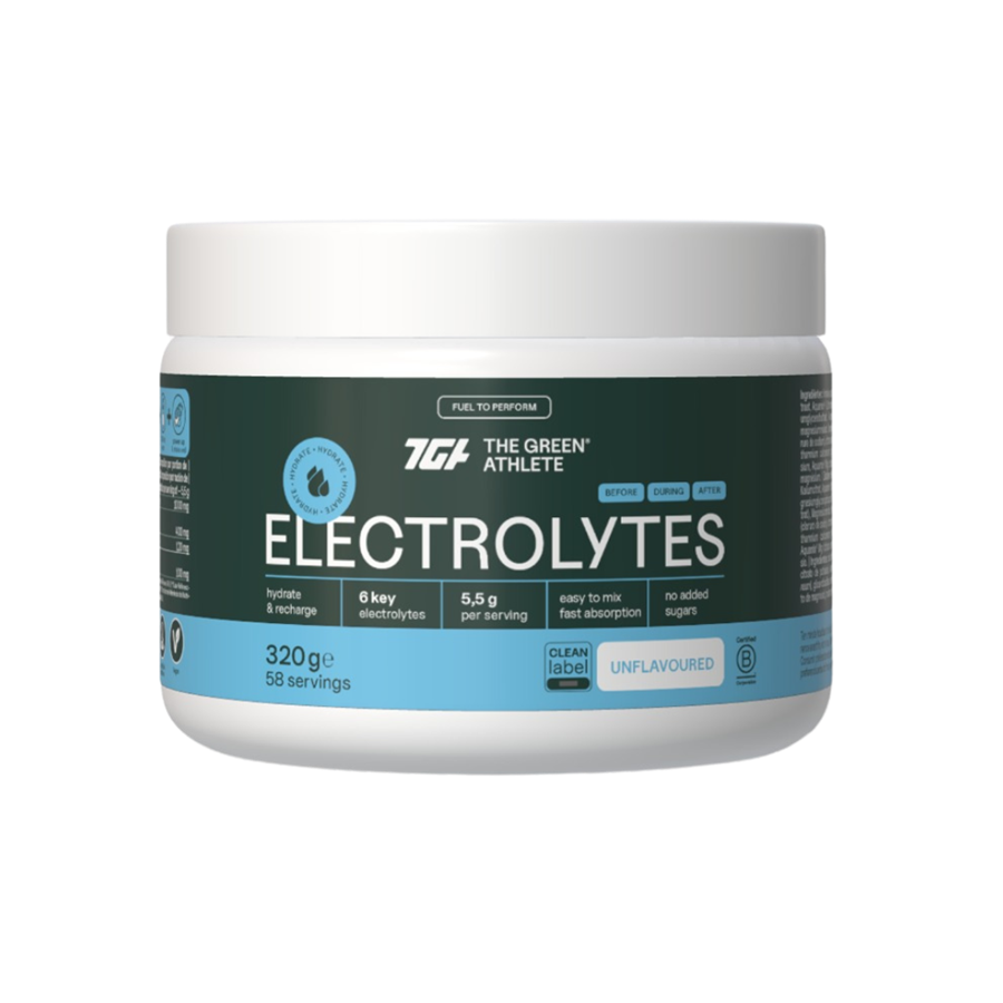 The Green Athlete Eletrolitos Sem Sabor 320 g - imagem principal