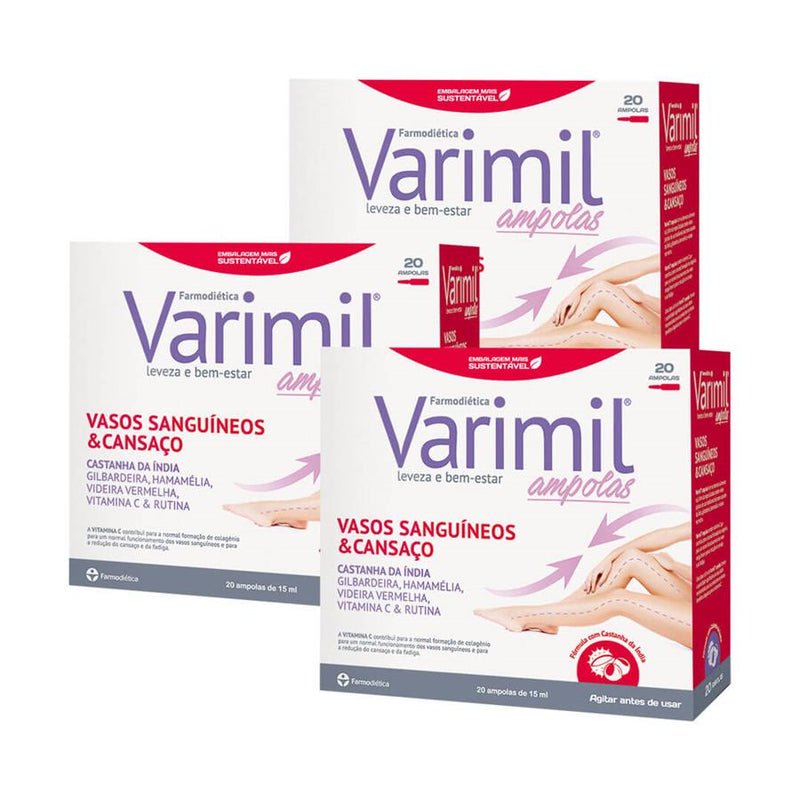 Farmodiética Varimil 20 ampolas - Pack de 3