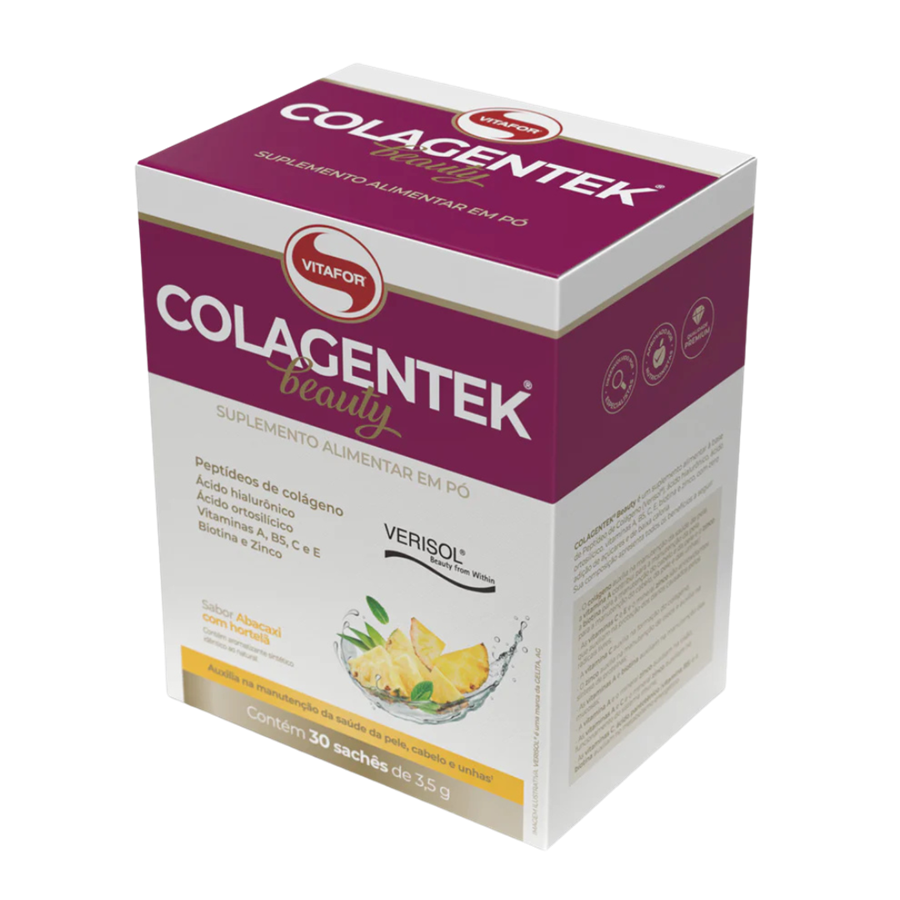 Vitafor Colagentek Beauty Ananás com Hortelã 30 Saquetas - imagem principal