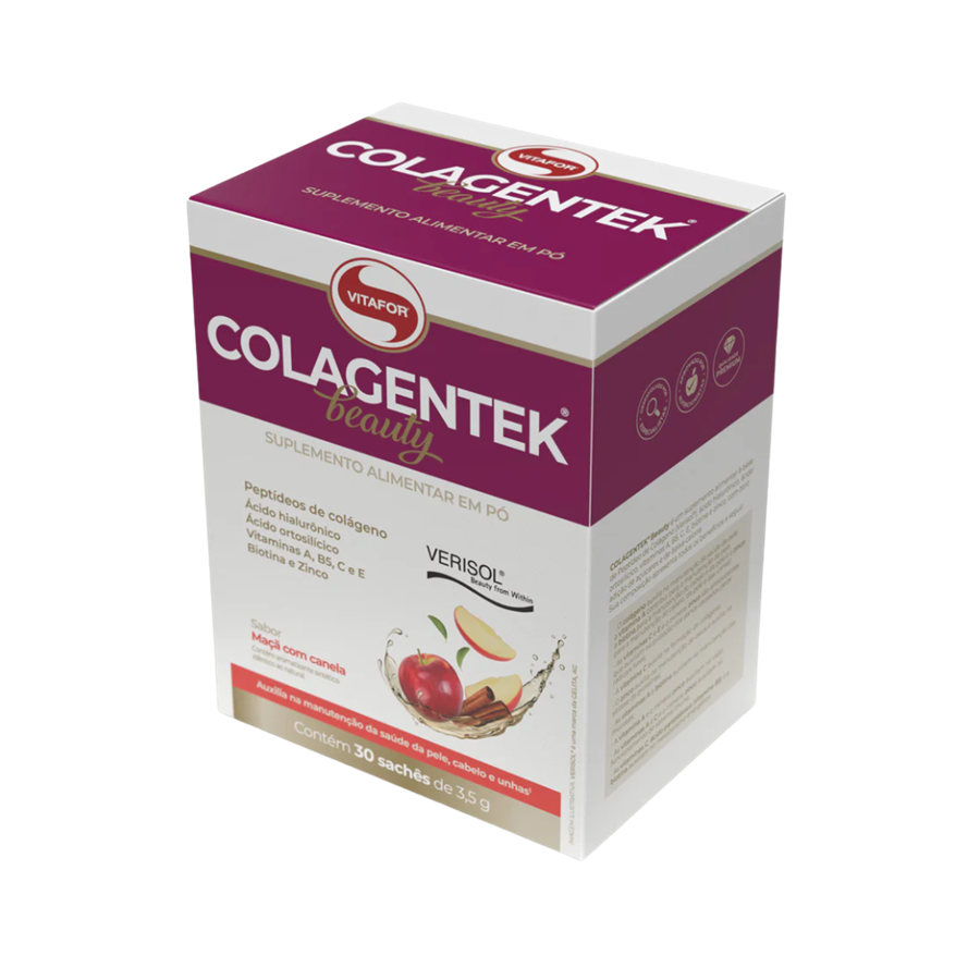 Vitafor Colagentek Beauty Maçã Com Canela 30 Saquetas - imagem principal