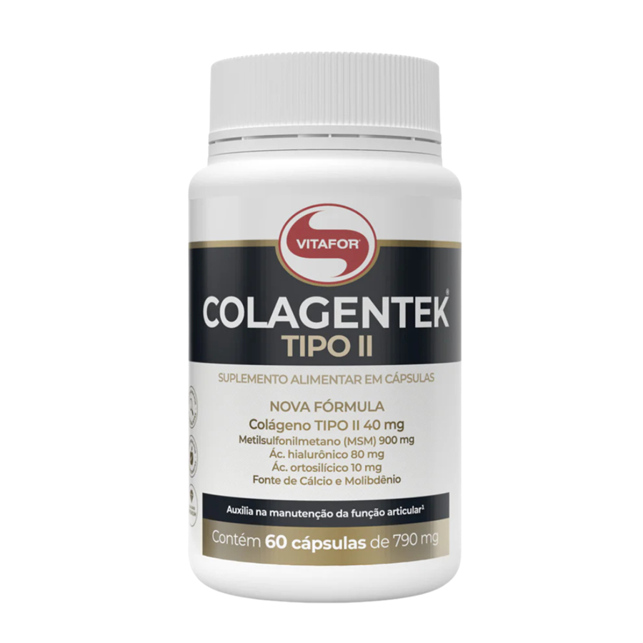 Vitafor Colagentek Tipo II 790 mg 60 Cápsulas - imagem principal