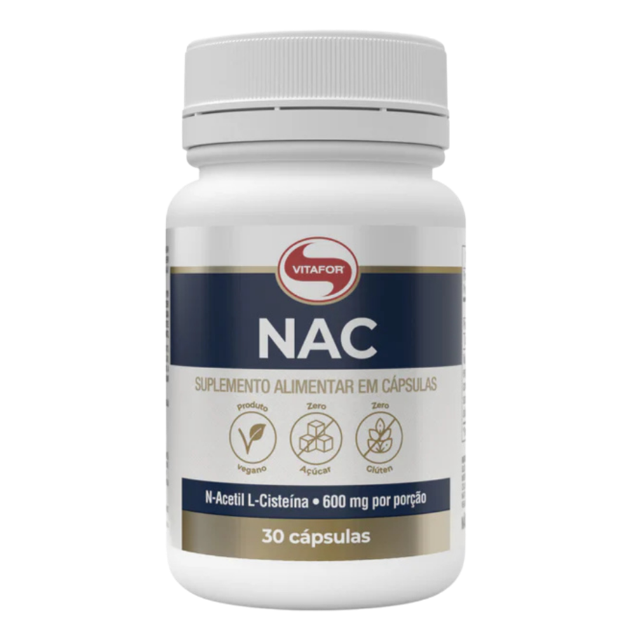 Vitafor NAC (N-Acetil-Cisteína) 30 Cápsulas - imagem principal