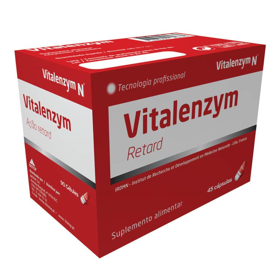 Biotop Vitalenzym Retard 90 Cápsulas