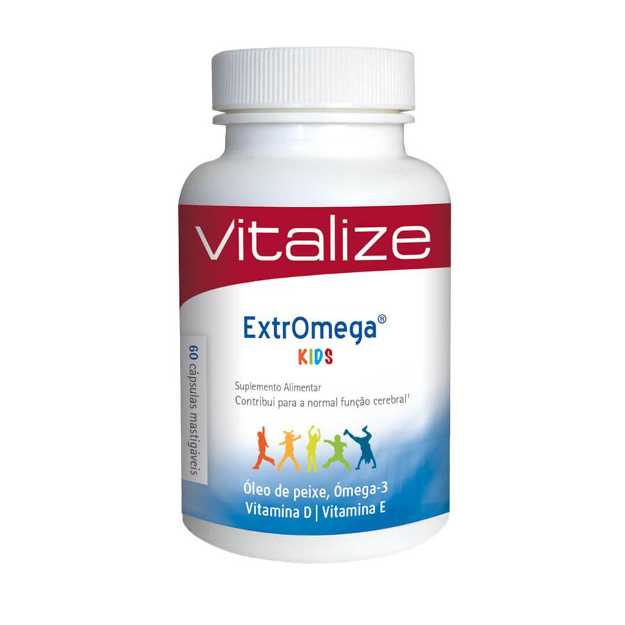 Vitalize ExtrOmega Kids 60 Cápsulas Mastigáveis - imagem principal