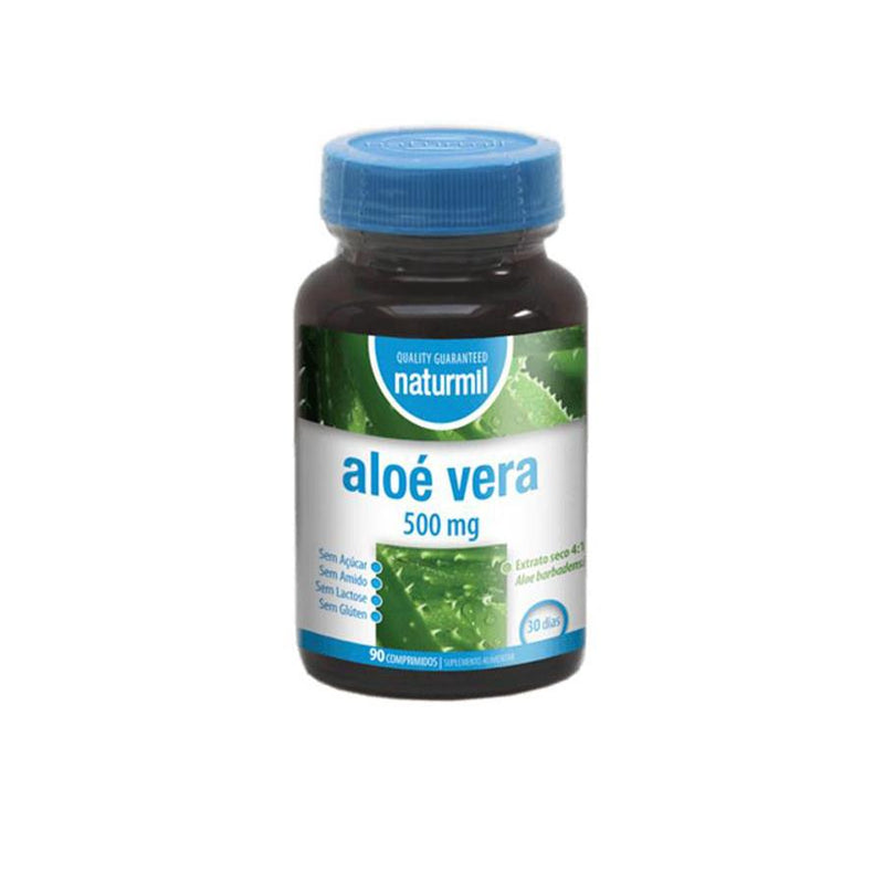 Naturmil Aloé Vera 500mg 90 comprimidos