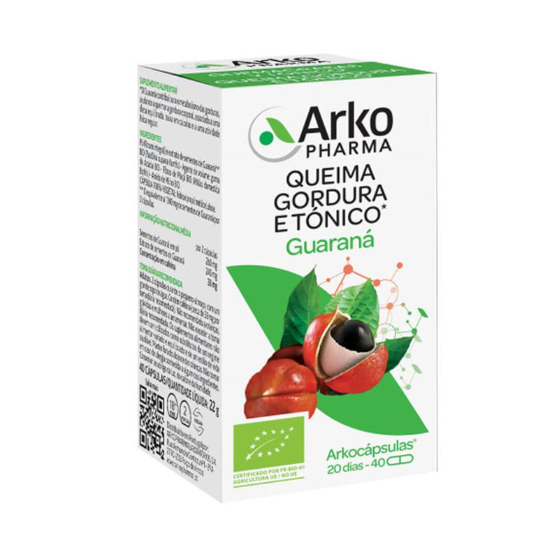 Arkocápsulas Guaraná Bio 40 Cápsulas