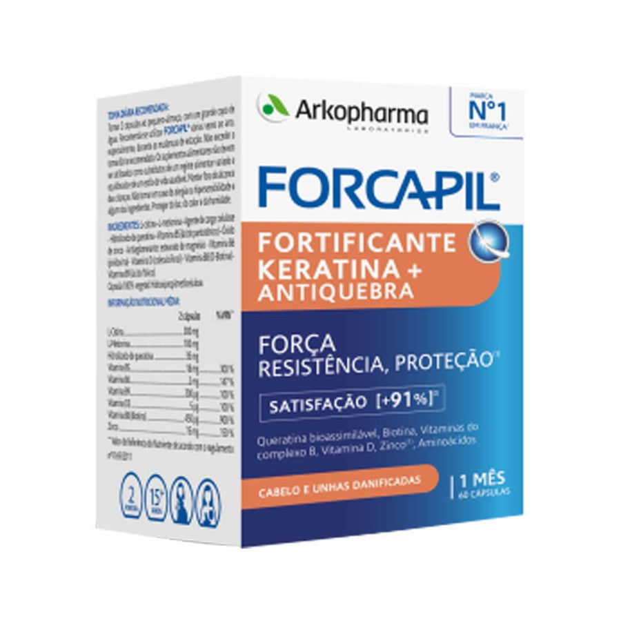 Arkopharma Forcapil Fortific Keratina+ 60 Cápsulas