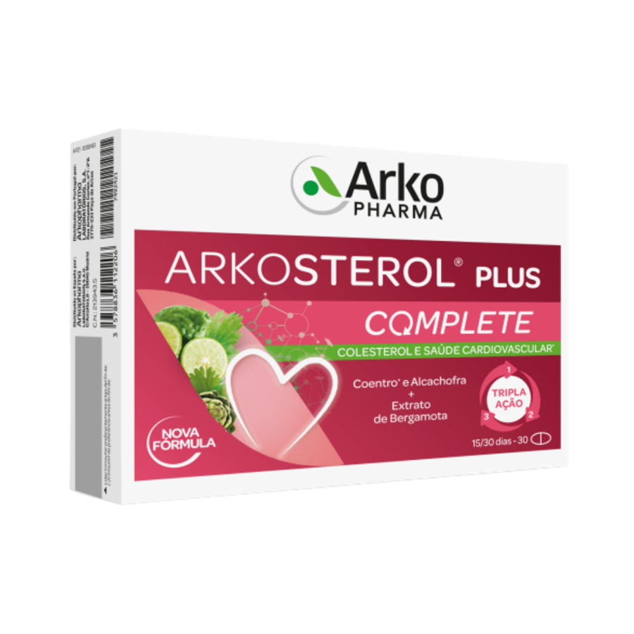 Arkosterol Plus Complete 30 Comprimidos