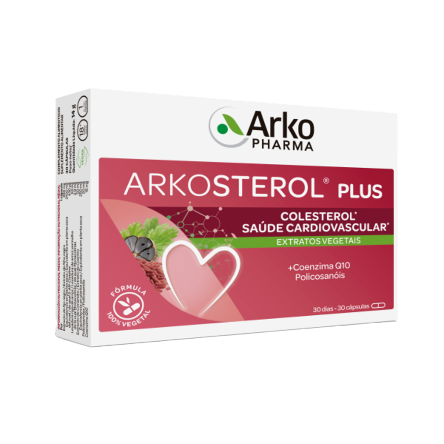 Arkosterol Plus + CoQ10 30 Cápsulas