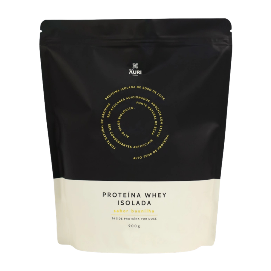 Auri Foods Proteína Whey Isolada Baunilha 900 g - imagem principal