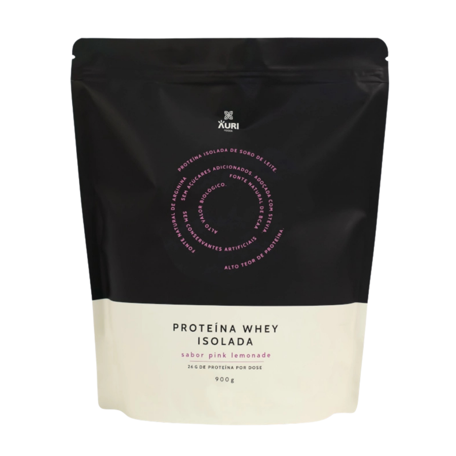 Auri Foods Proteína Whey Isolada Pink Lemonade 900 g - imagem principal