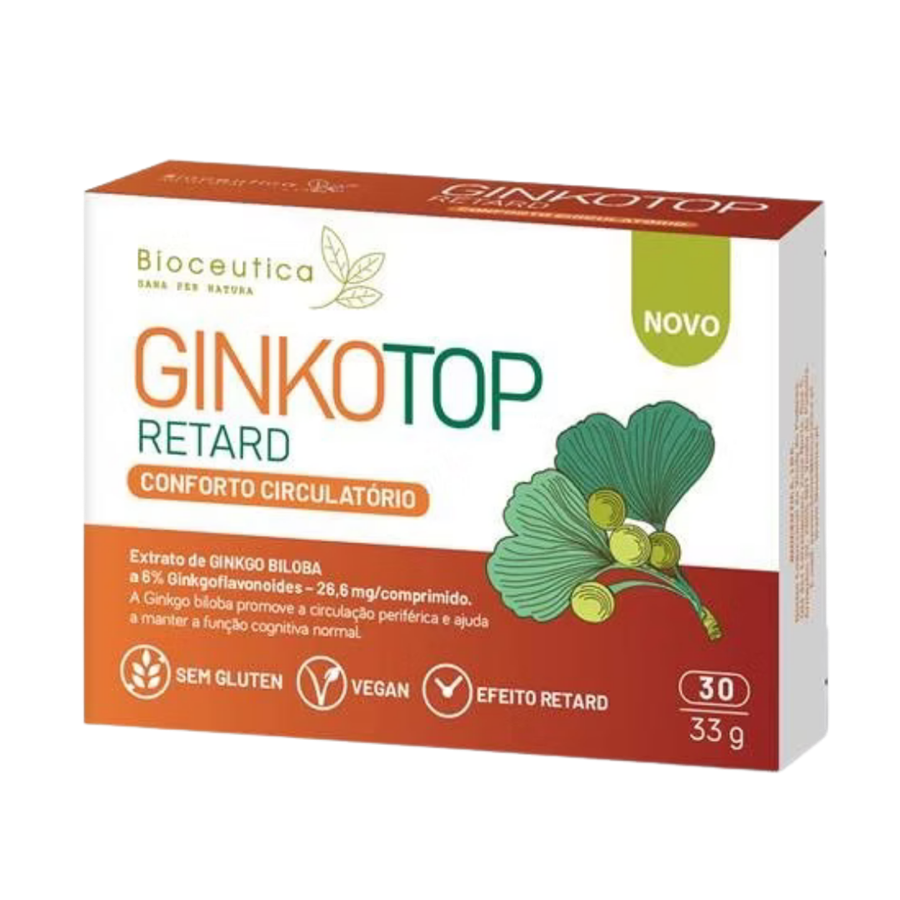 Bioceutica GinkoTop Retard  30 Comprimidos