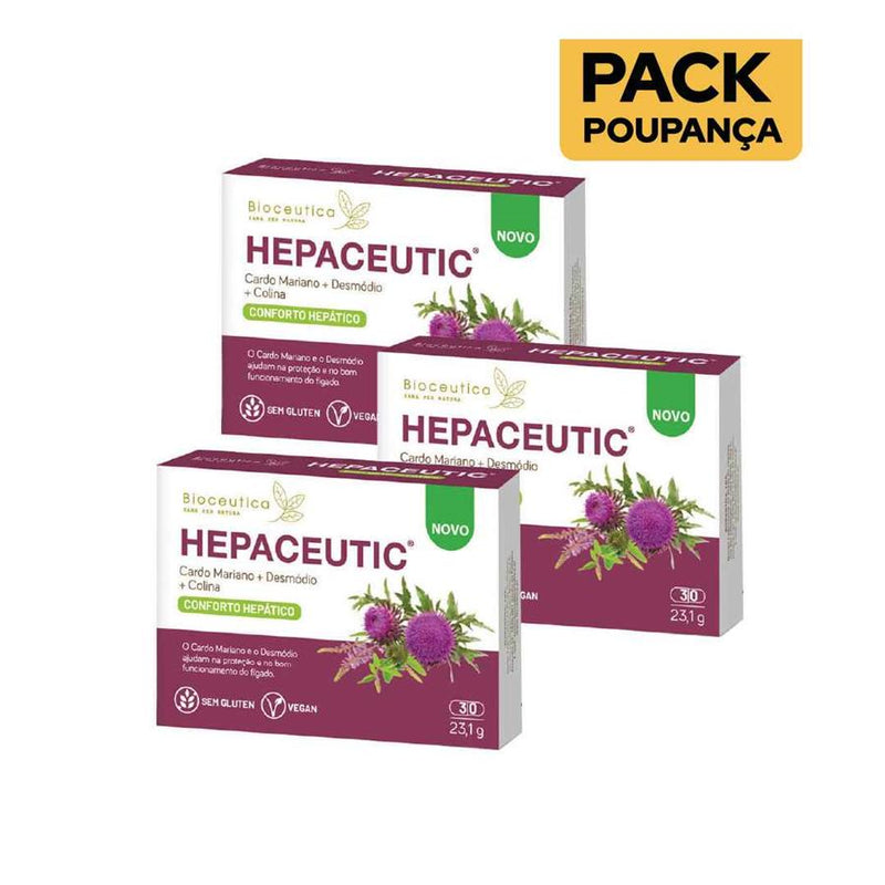 Bioceutica Hepaceutic 30 Cápsulas - Pack de 3