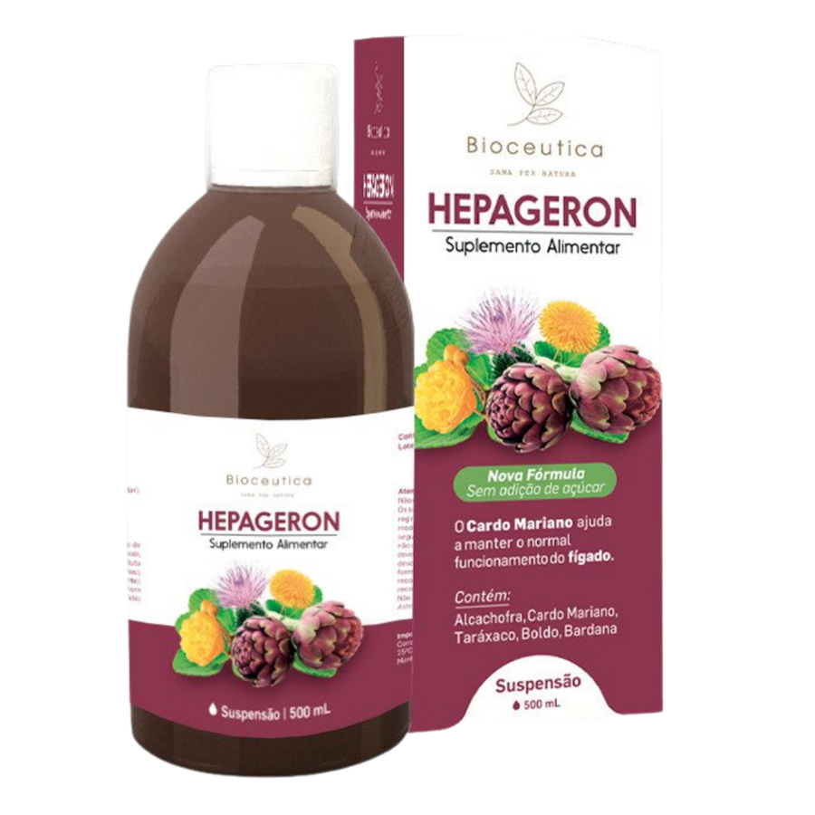 Bioceutica Hepageron Xarope 500ml - imagem principal