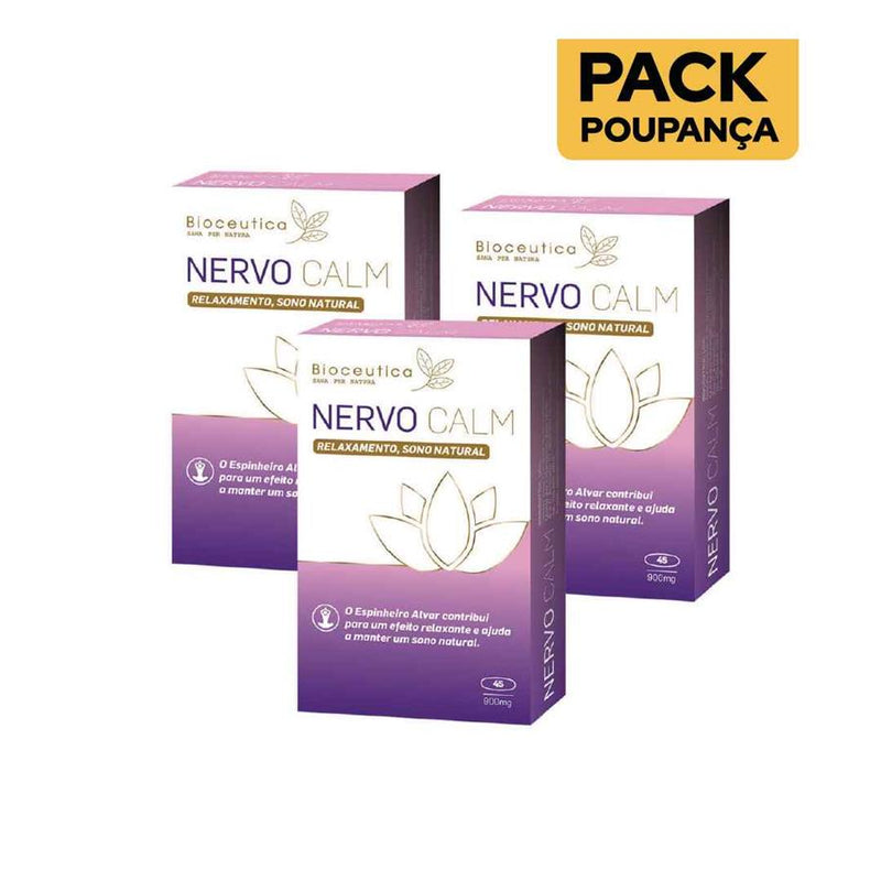 Bioceutica Nervocalm 45 Comprimidos - Pack de 3