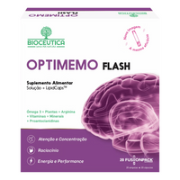Bioceutica Optimemo Flash 20 Ampolas + 20 Cápsulas