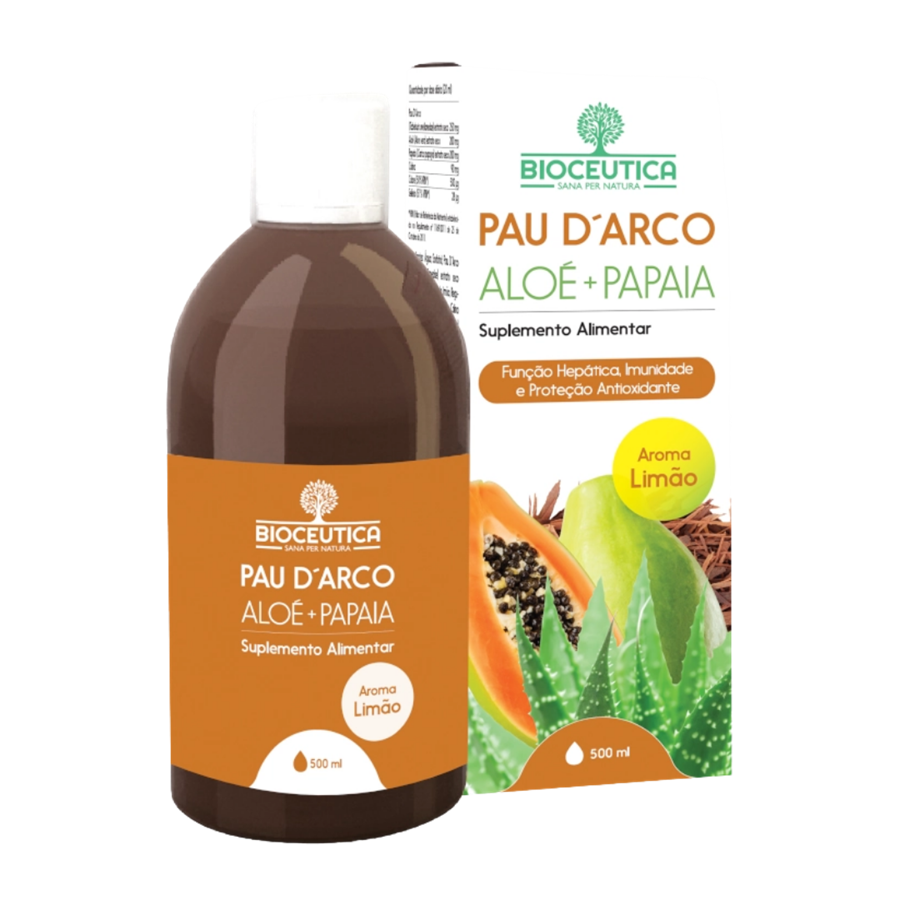 Bioceutica Pau DArco+Aloé+Papaia 500 mL - imagem principal