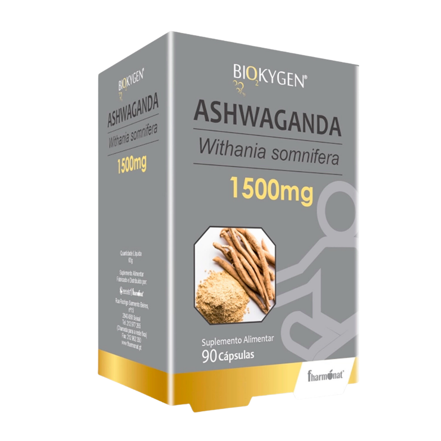 Biokygen Ashwagandha 1500 mg 90 Cápsulas - imagem principal