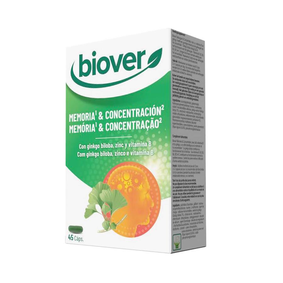 Biover Memória & Concentração 45 Cápsulas