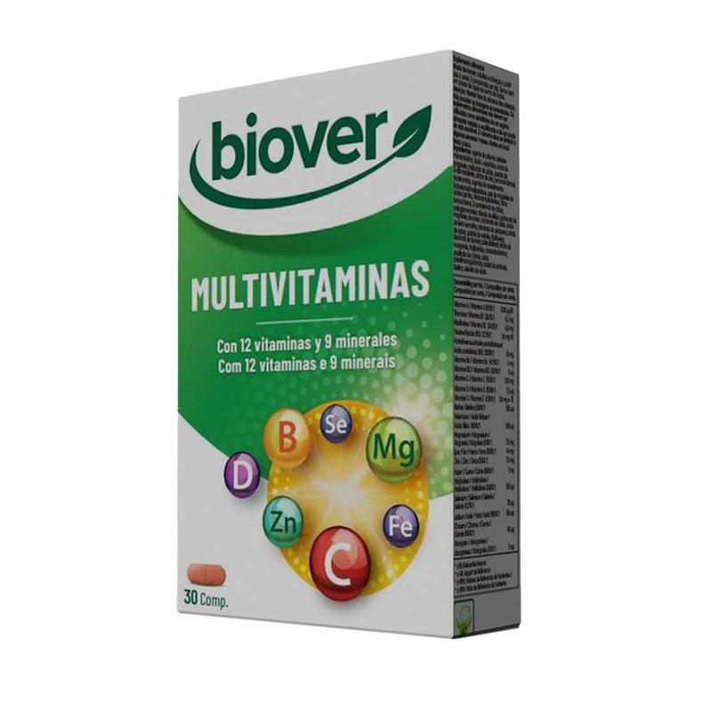 Biover Multivitaminas 30 Comprimidos