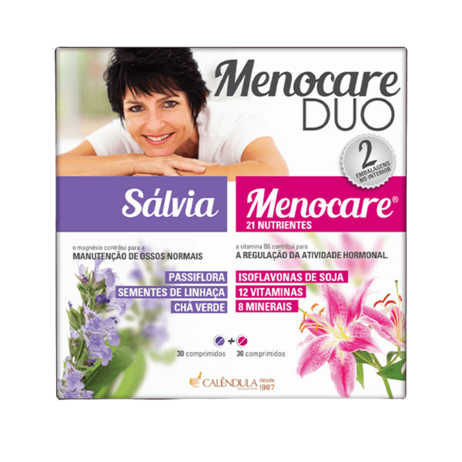 Calendula Menocare Duo 60 Comprimidos - imagem principal