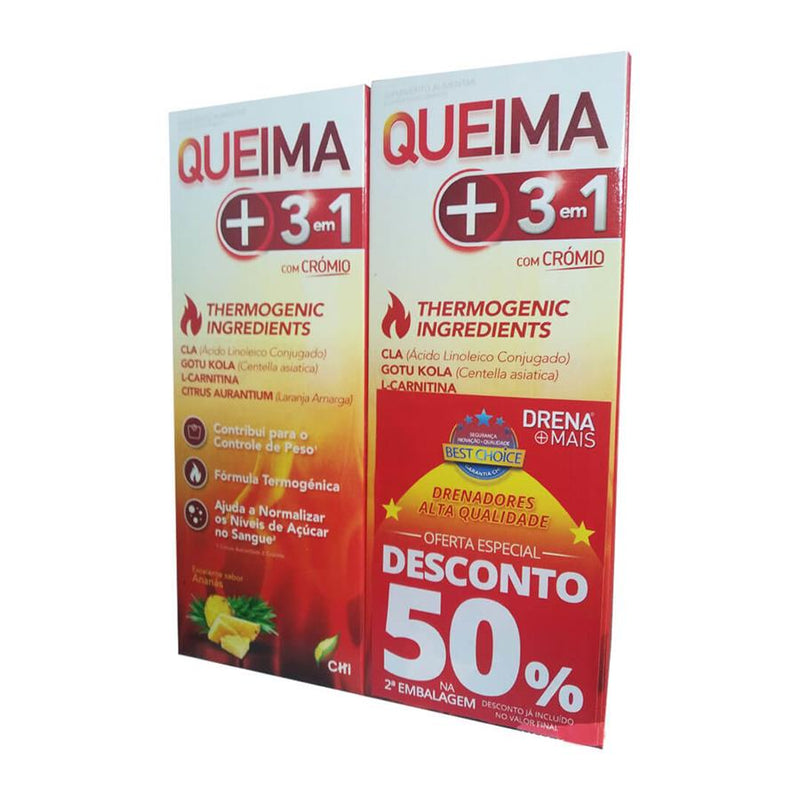 CHI Queima Mais 3 em 1 Pack Duo 2x500ml