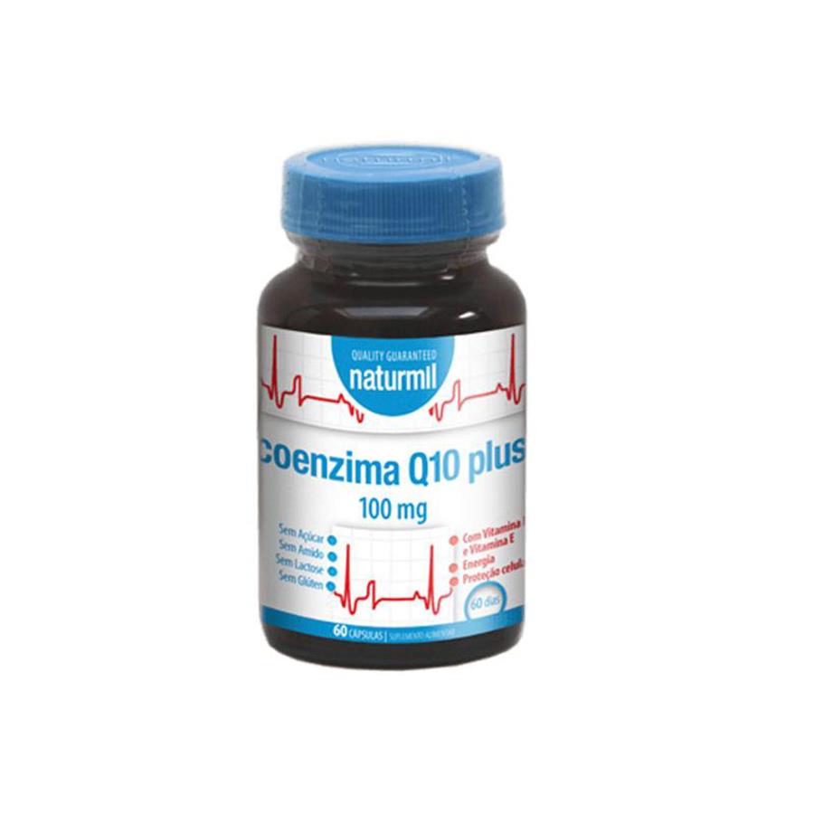 Naturmil Co-Enzima Q10 Plus 100mg 60 Cápsulas