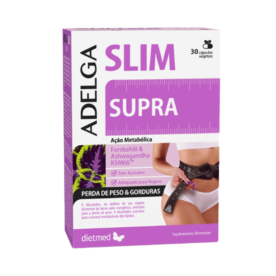 Dietmed AdelgaSlim Supra 30 Cápsulas Vegetais