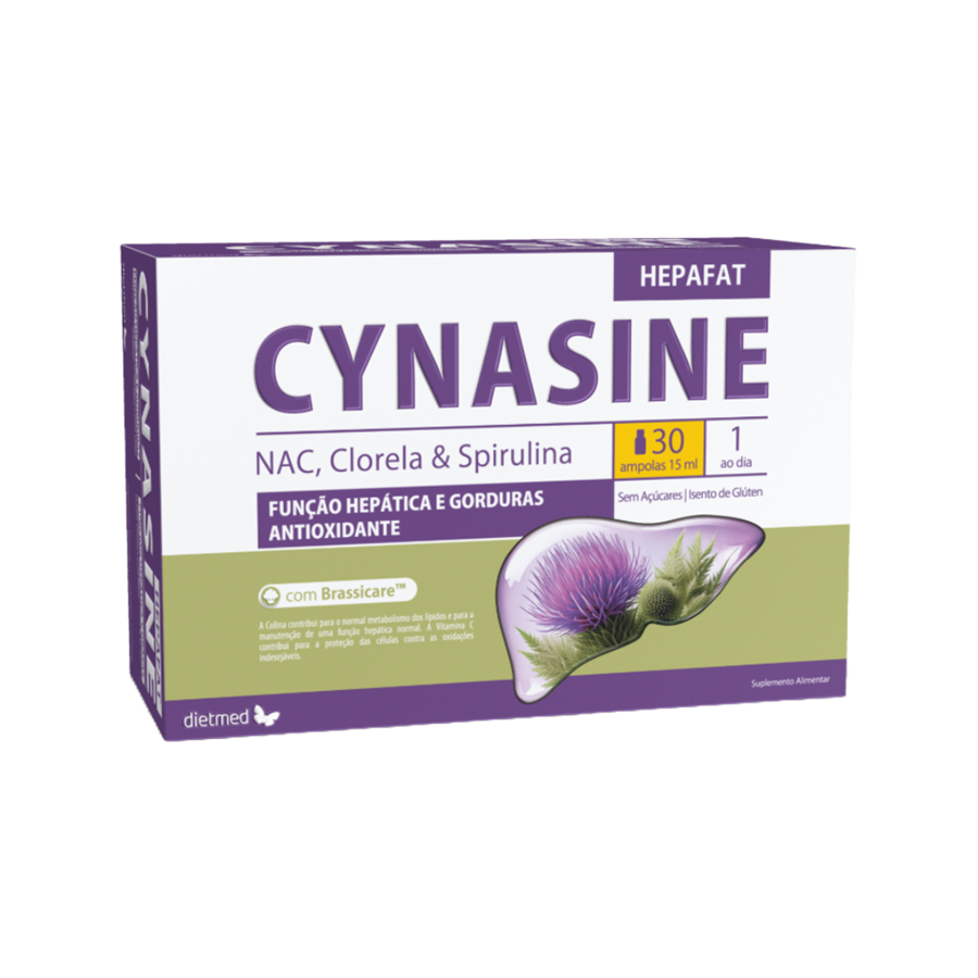 Dietmed Cynasine Hepafat 30 Ampolas