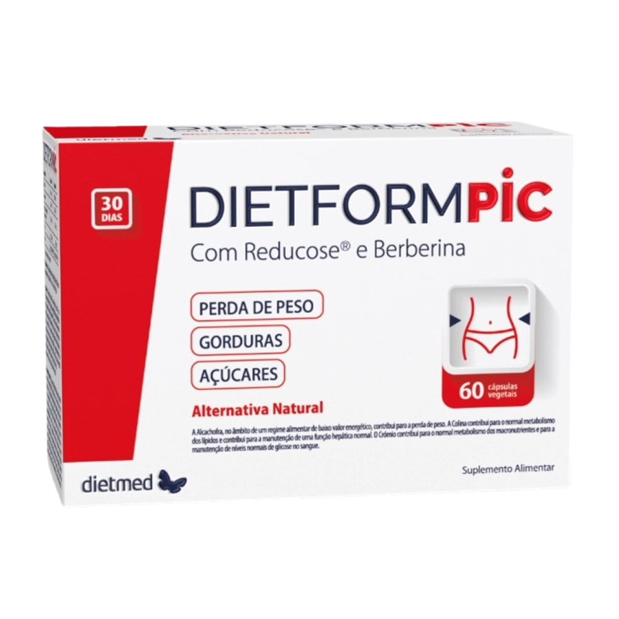 Dietmed Dietform Pic 60 Cápsulas Vegetais - imagem principal