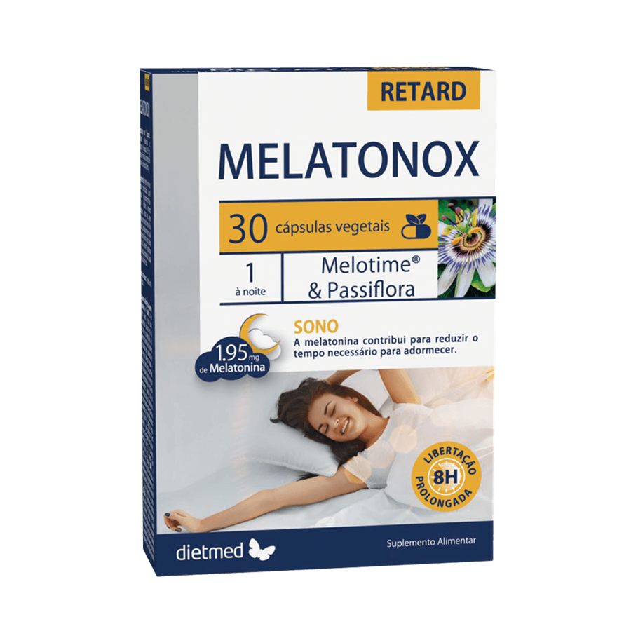 Dietmed Melatonox Retard 30 Cápsulas Vegetais