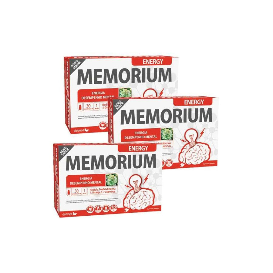 Dietmed Memorium Energy 30 Ampolas - Pack de 3 - imagem principal