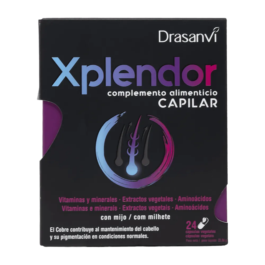 Drasanvi Xplendor Capilar 24 Cápsulas - imagem principal