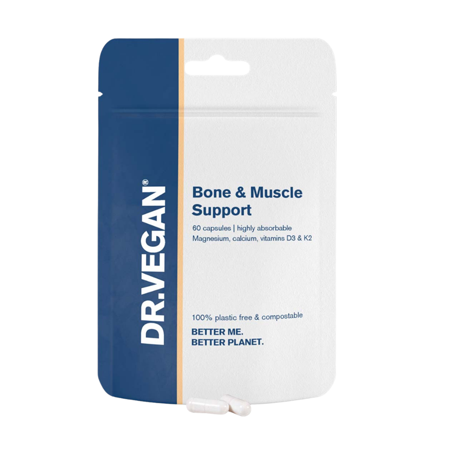 Dr.Vegan Bone & Muscle Support 60 Cápsulas