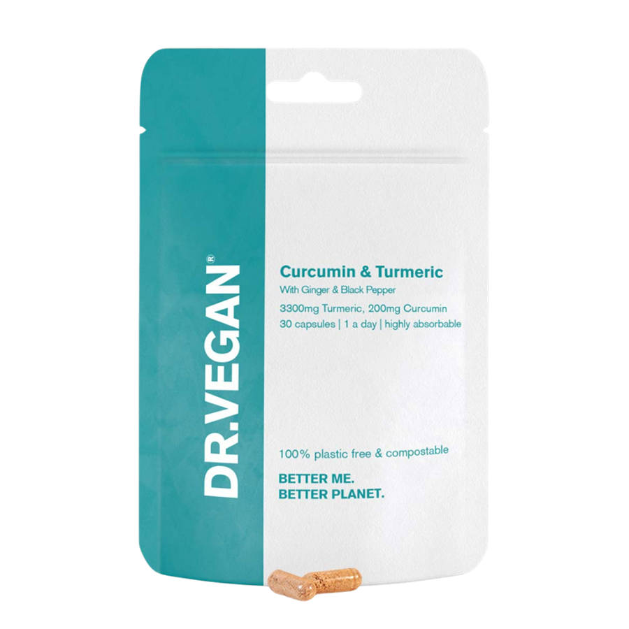 Dr.Vegan Curcumin & Tumeric 30 Cápsulas
