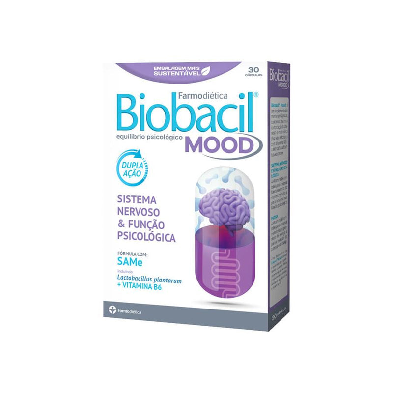 Farmodiética Biobacil Mood 30 Cápsulas