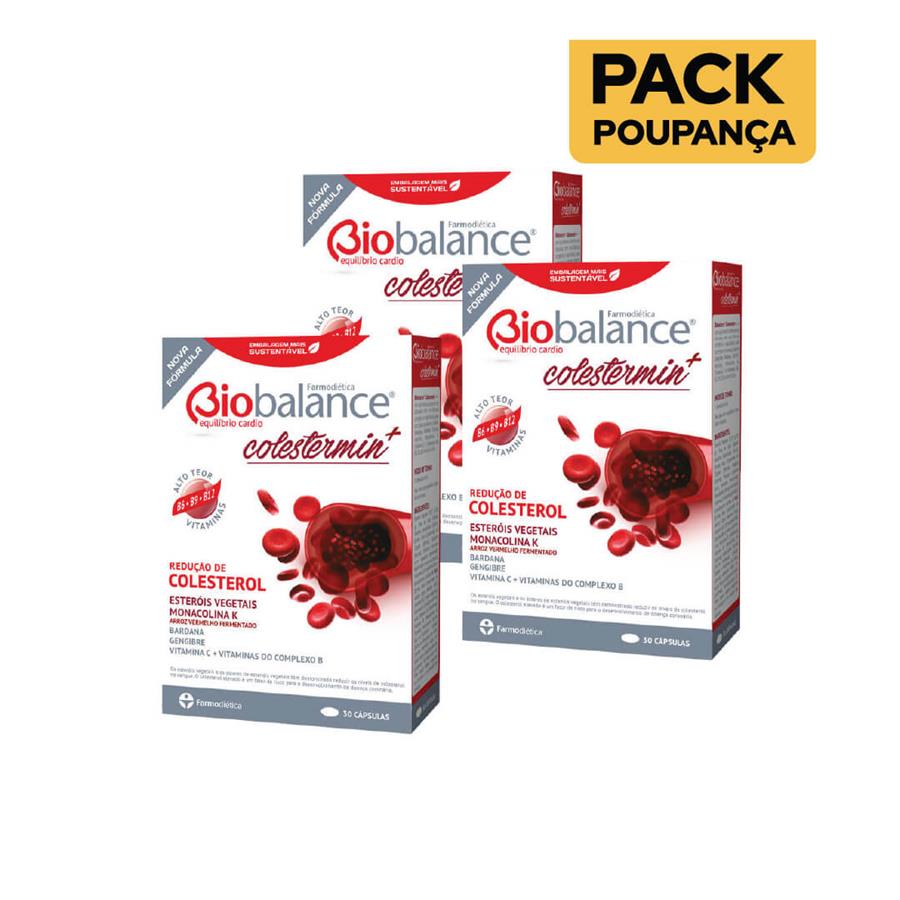 Farmodiética Colestermin+ 30 cápsulas - Pack de 3