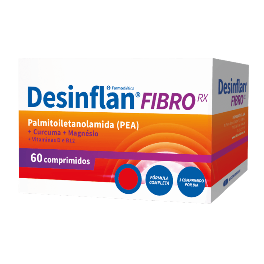 Farmodiética Desinflan Fibro Rx 60 Comprimidos - imagem principal