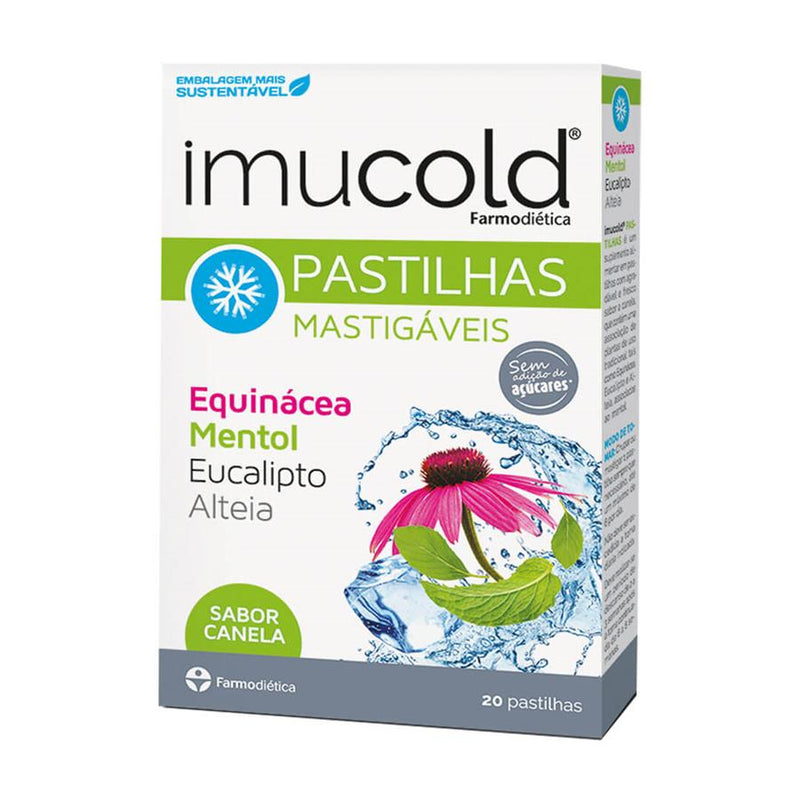 Farmodiética Imucold 20 Pastilhas Mastigáveis