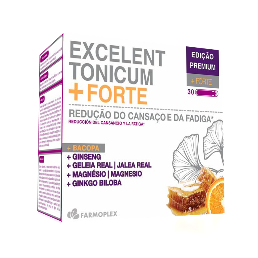 Farmoplex Excelent Tonicum+ Forte 30 Ampolas - imagem principal