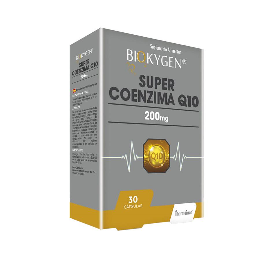 Fharmonat Biokygen Super Coenzima Q10 200mg 30 Cápsulas