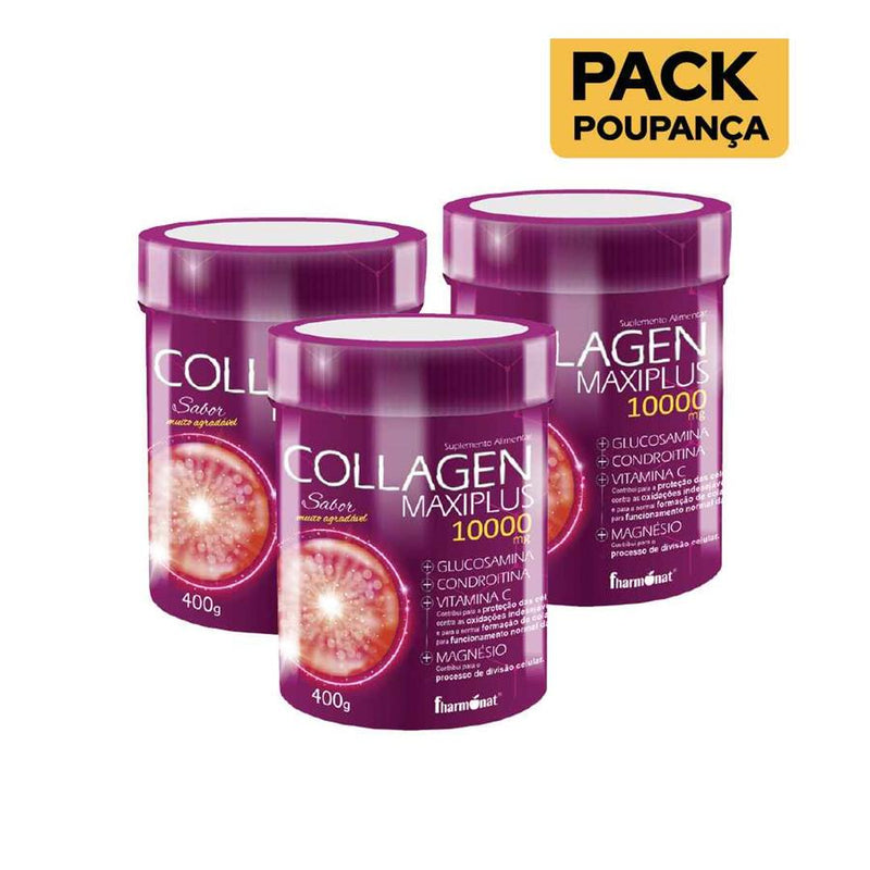 Fharmonat Collagen MaxiPlus 10000mg 400g - Pack de 3