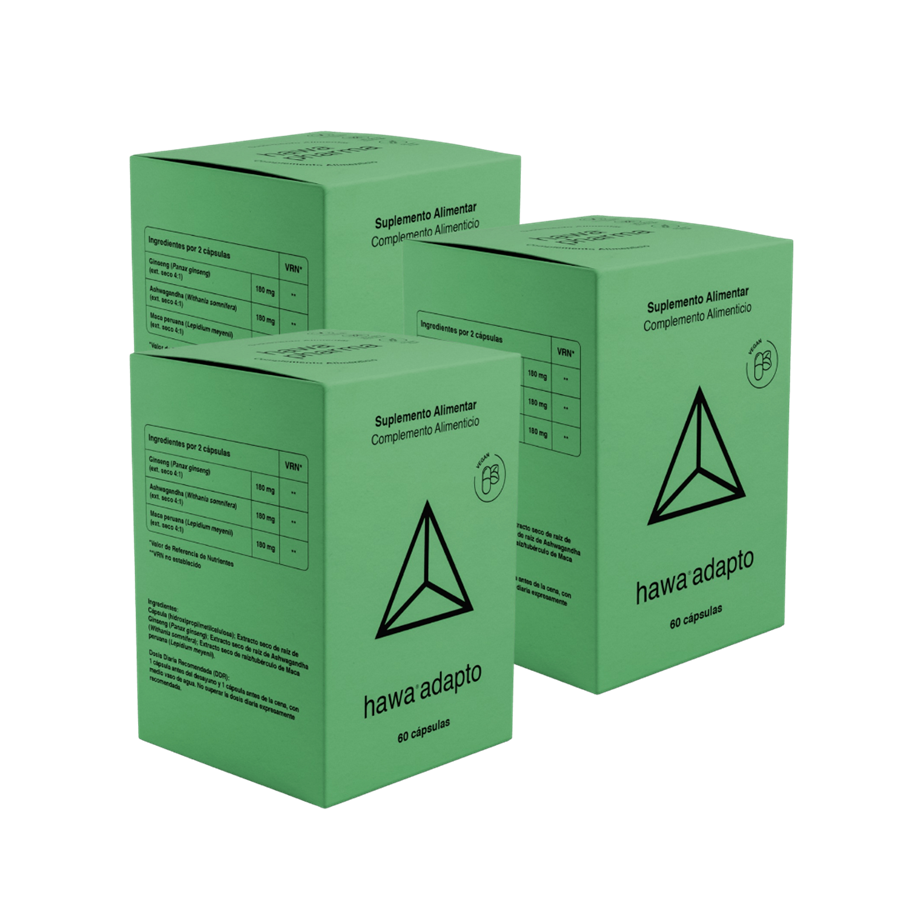 Hawa Adapto 60 Cápsulas - Pack de 3 - imagem principal
