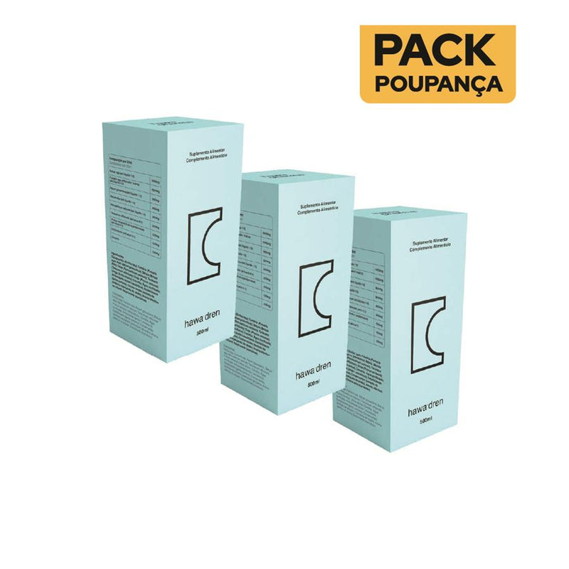 Hawa Dren 500ml - Pack de 3