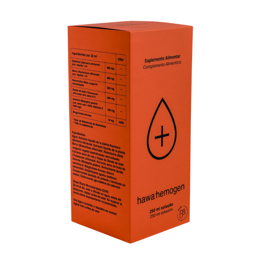 Hawa Hemogen 250 mL - imagem principal