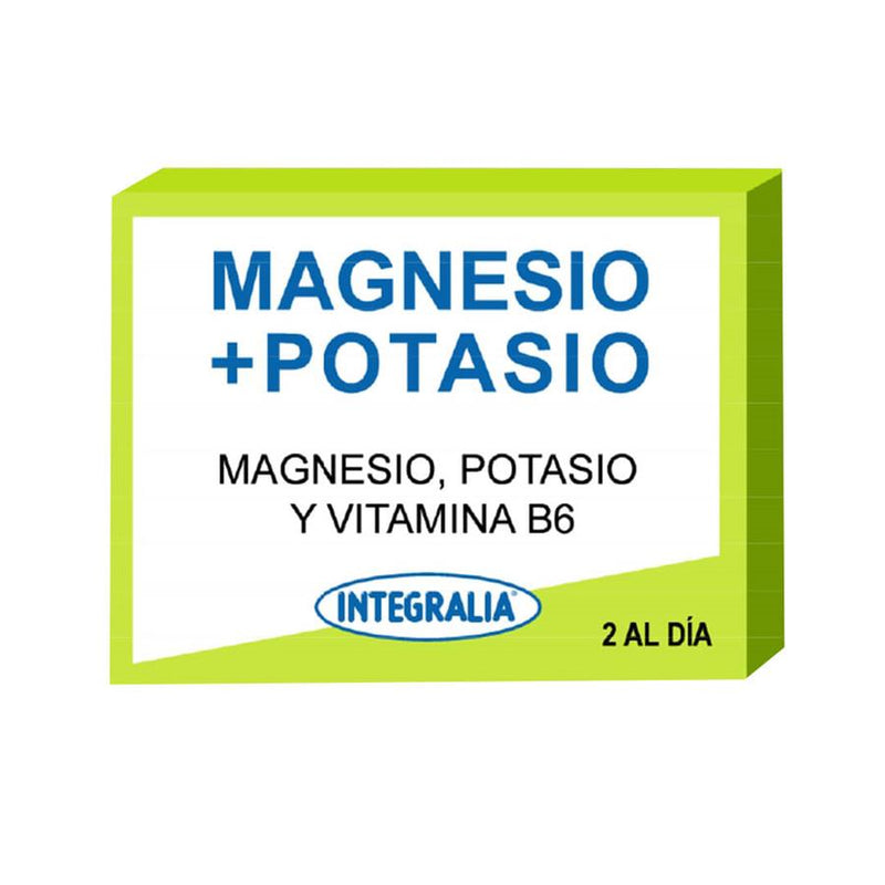 Integralia Magnesio + Potasio 60 Cápsulas