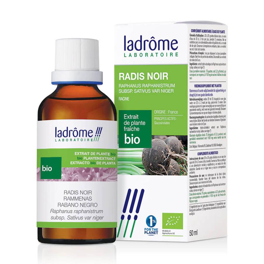 Ladrôme Rábano Negro Bio 50 ml Extrato Hidroalcoólico